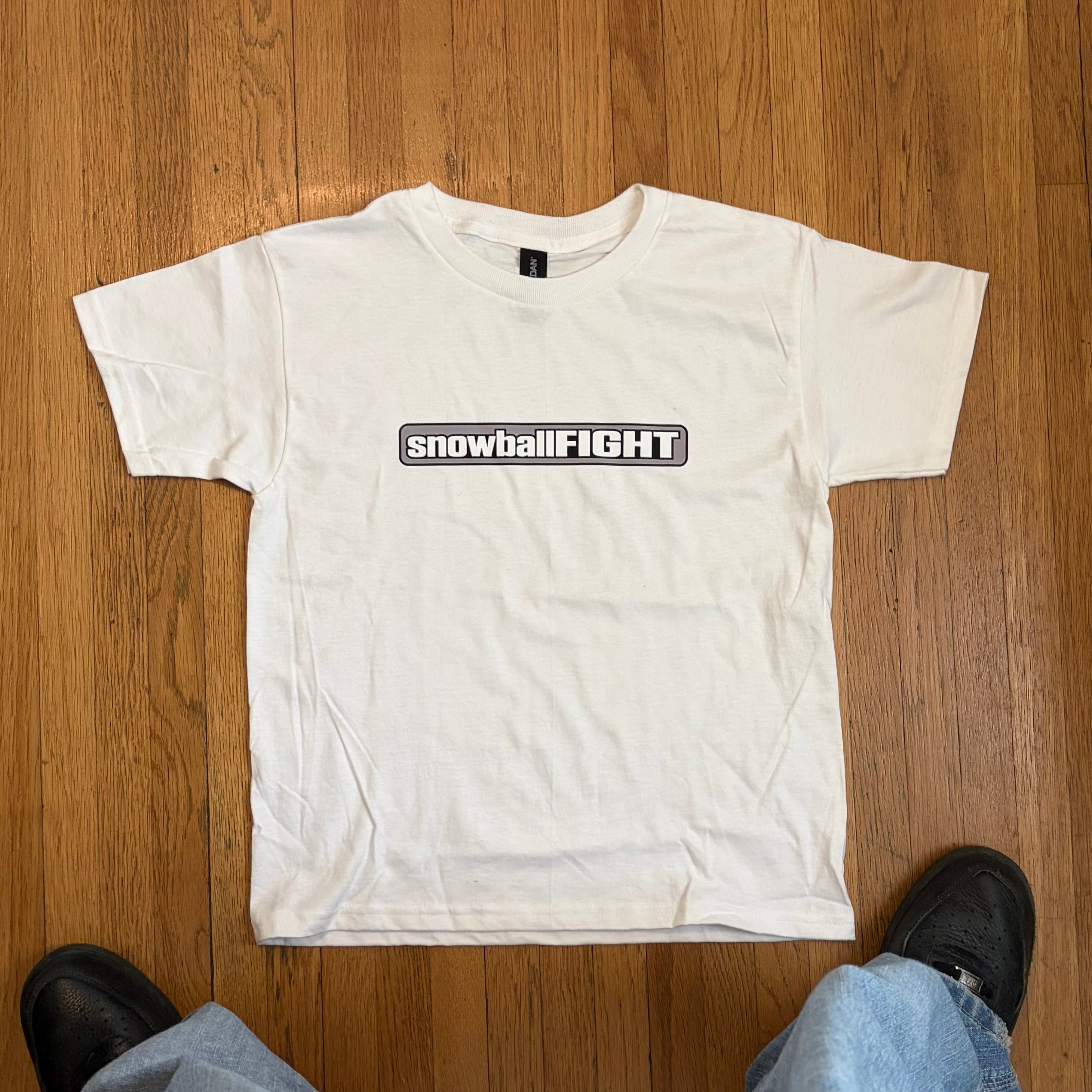 Snowball Fight Logo Tee
